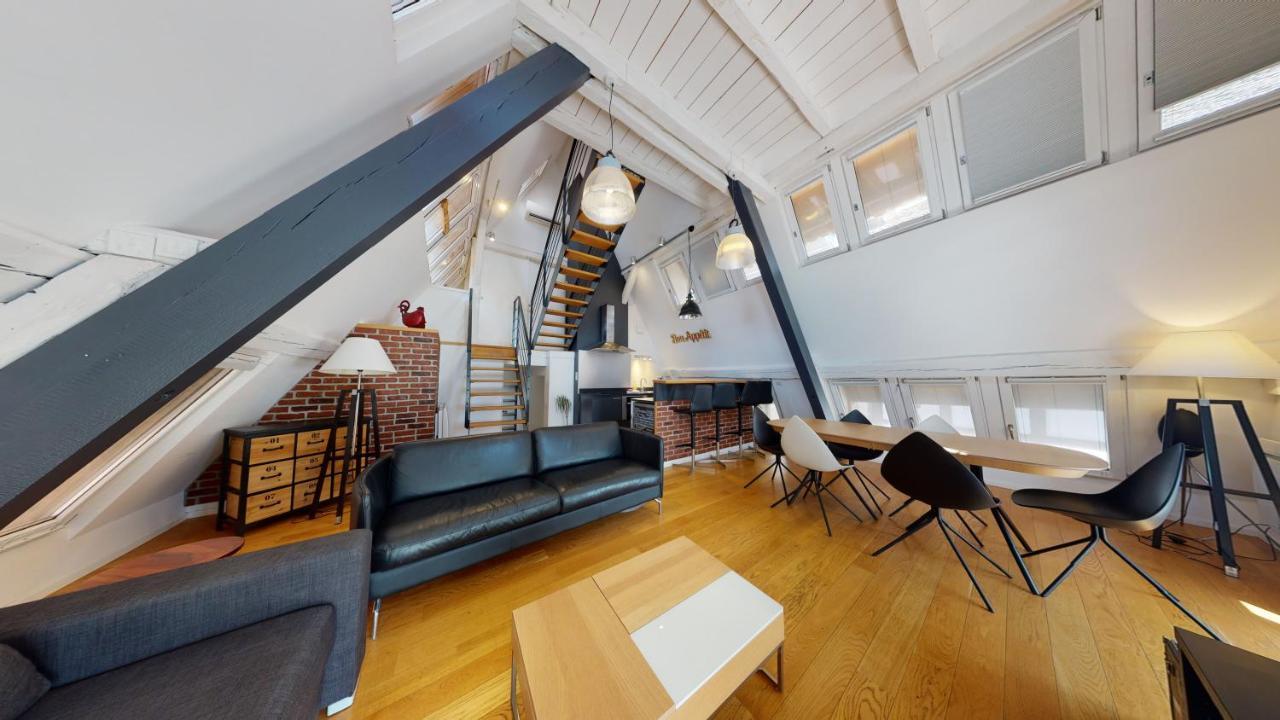 ストラスブールLe Lohkaes - Loft Triplex Ultra Design Petite Franceアパートメント エクステリア 写真