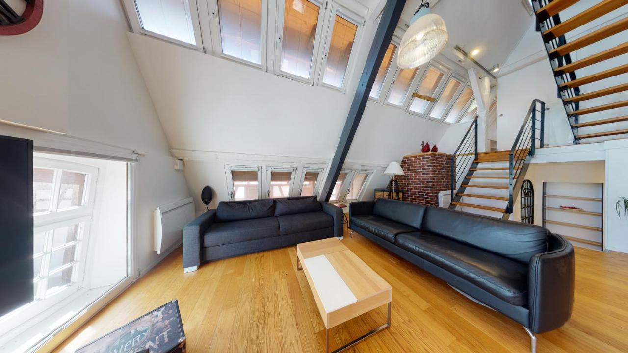 ストラスブールLe Lohkaes - Loft Triplex Ultra Design Petite Franceアパートメント エクステリア 写真