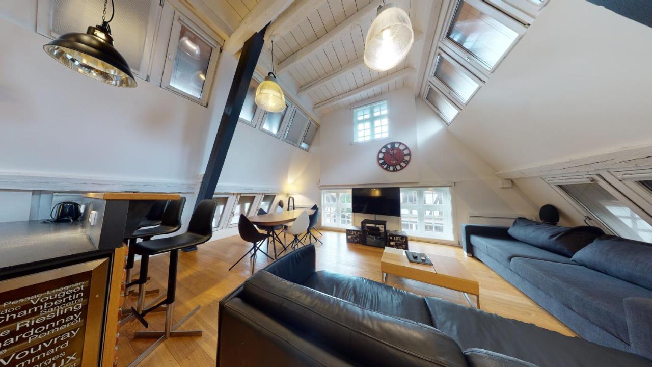 ストラスブールLe Lohkaes - Loft Triplex Ultra Design Petite Franceアパートメント エクステリア 写真