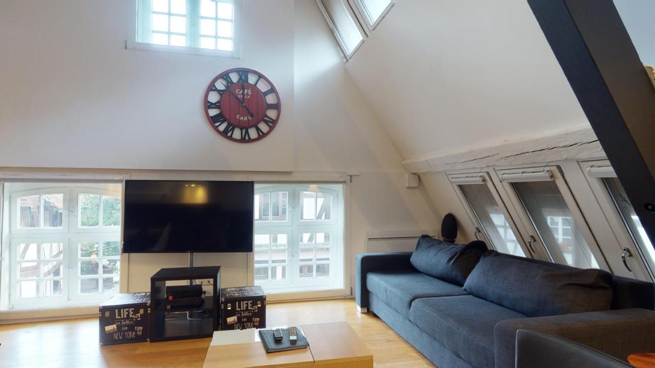 ストラスブールLe Lohkaes - Loft Triplex Ultra Design Petite Franceアパートメント エクステリア 写真