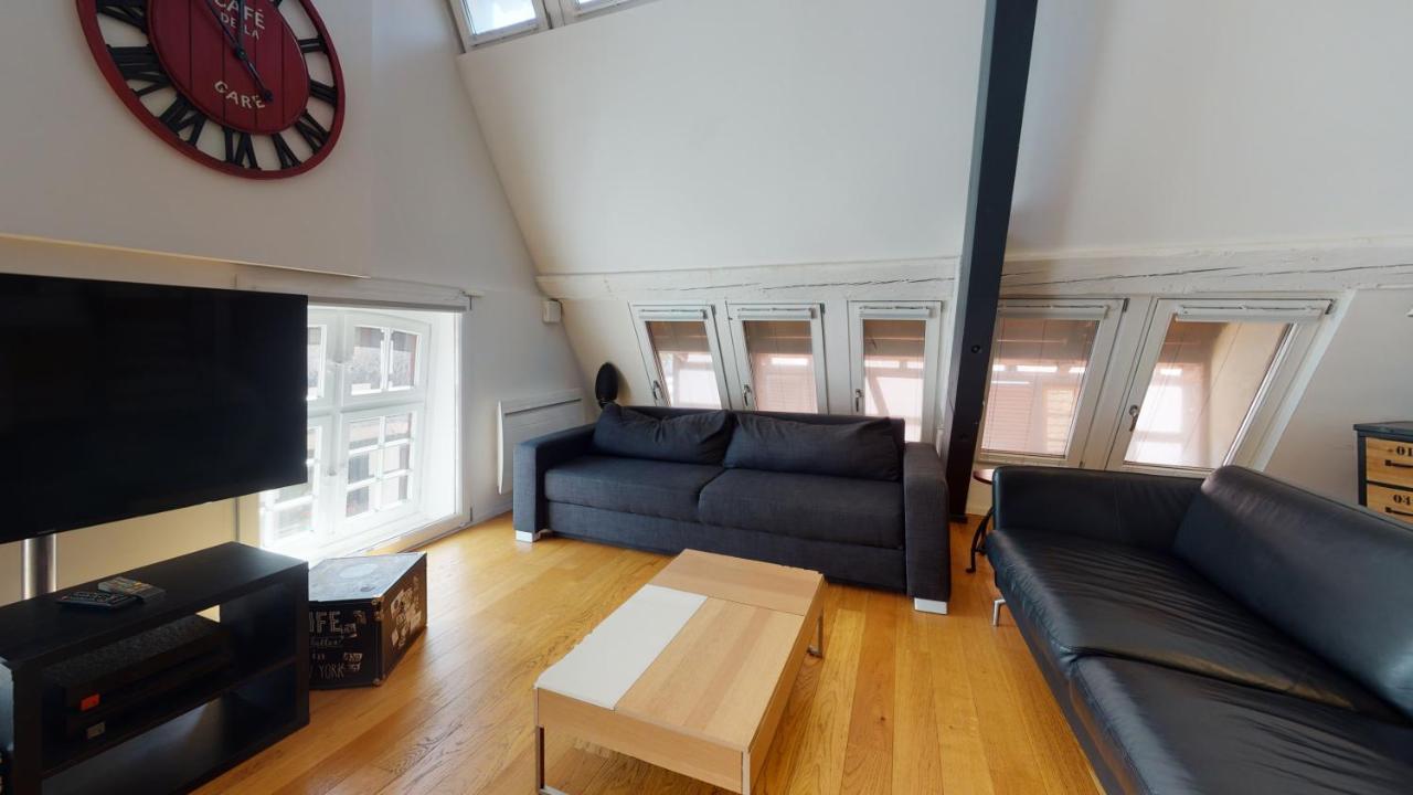 ストラスブールLe Lohkaes - Loft Triplex Ultra Design Petite Franceアパートメント エクステリア 写真